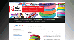 Desktop Screenshot of gumove-naramky.cz